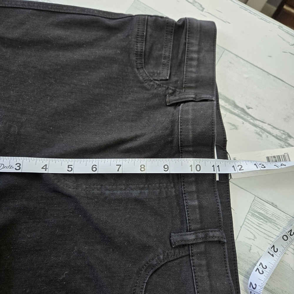 Anna & Ava Black Flare Wide Leg Jeans Size Large NWT - Picture 8 of 12